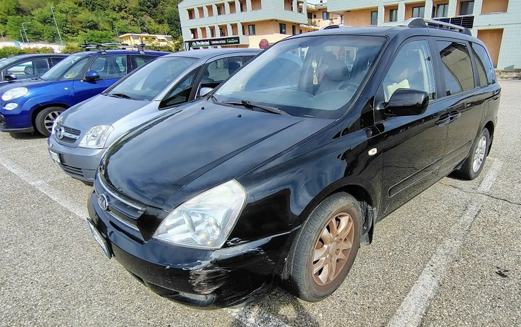 Kia Carnival 7 POSTI 2.9 Td CAMBIO AUTOMATICO Fekete - 1