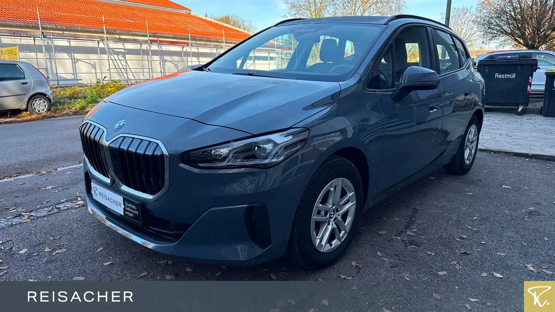 BMW 218 d A Active Tourer Navi,adLED,LM,SH,Aktivsitz Gris - 1