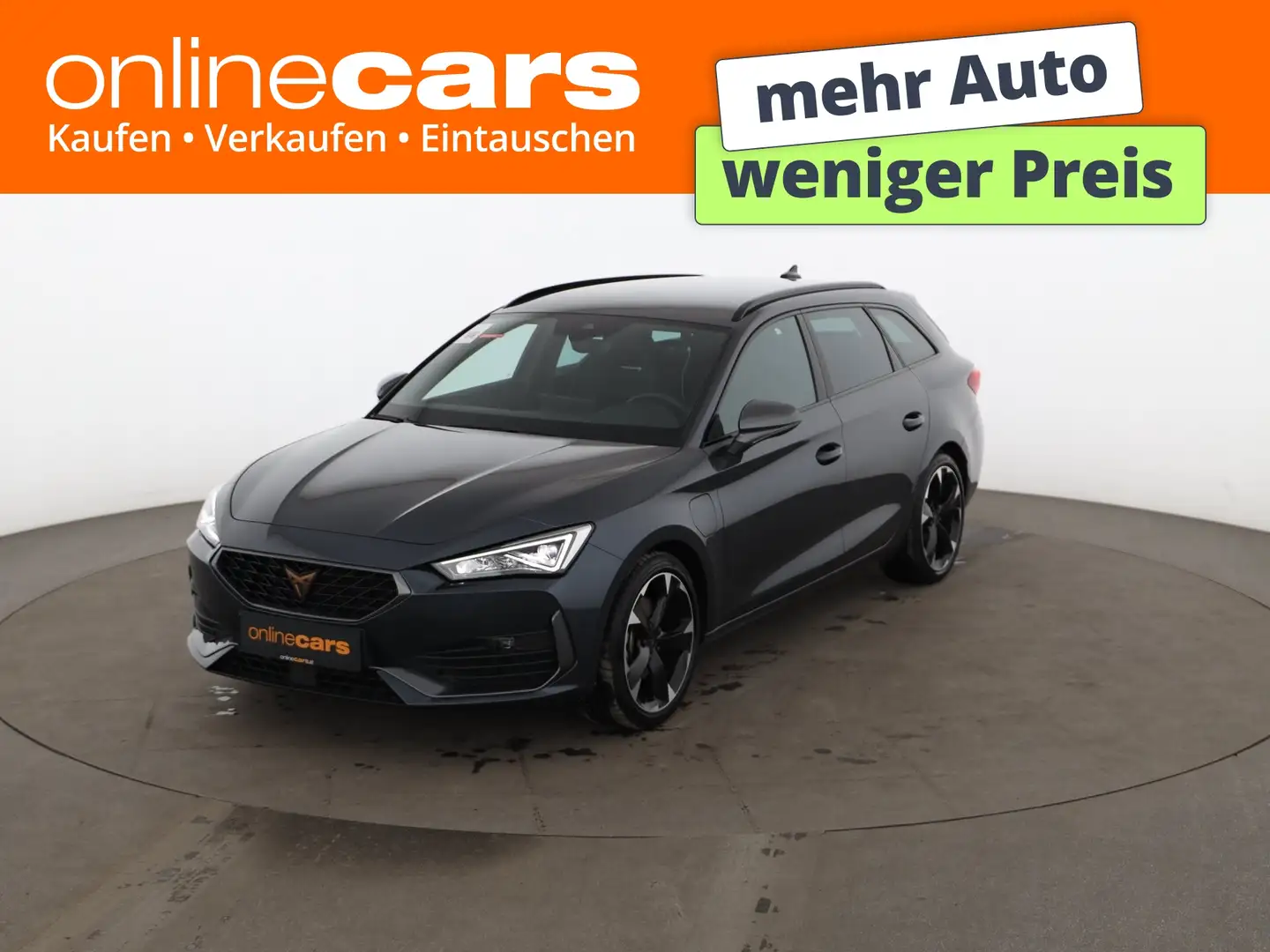 CUPRA Leon ST 1.4 PHEV eHybrid 150/204 Aut LED AHK NAVI Grau - 1