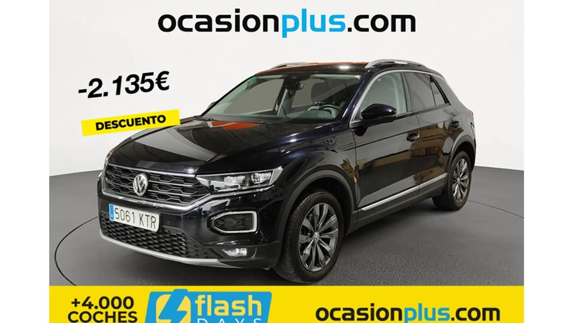 Volkswagen T-Roc 2.0 TSI Sport 4Motion DSG7 Zwart - 1