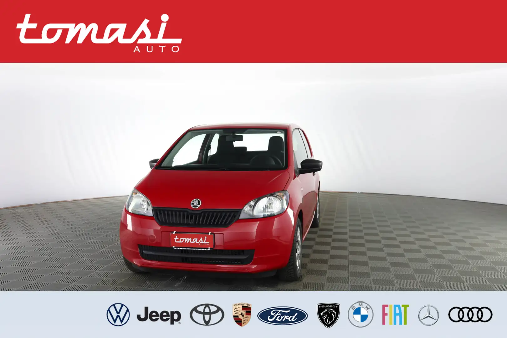 Skoda Citigo 1.0 68CV 3 porte Active G-TEC Rosso - 1