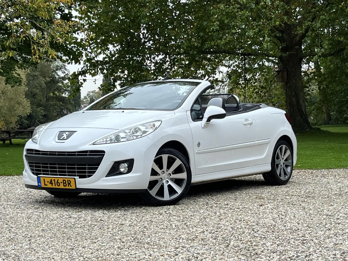 Peugeot 207 CC 1.6 VTi Griffe/Roland Garros *Frisse Auto* Blanc - 1
