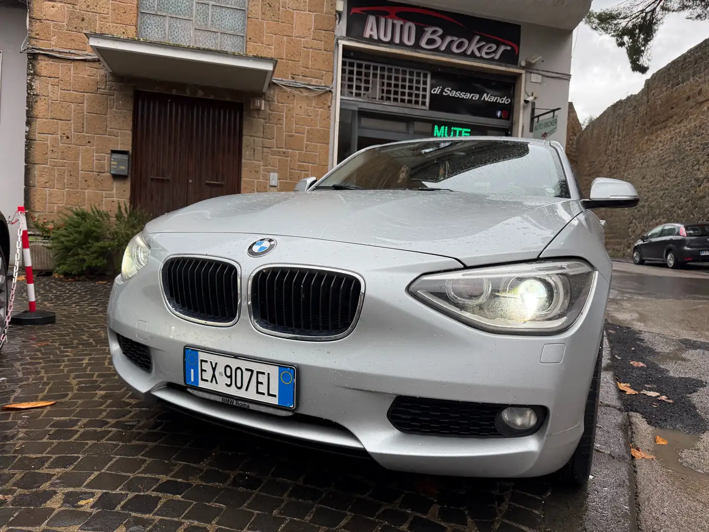 BMW 118 Serie 1 118d 5p Sport PELLE TOTALE- XENON Argento - 2