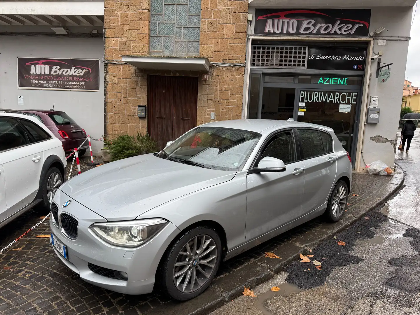 BMW 118 Serie 1 118d 5p Sport PELLE TOTALE- XENON Argento - 1