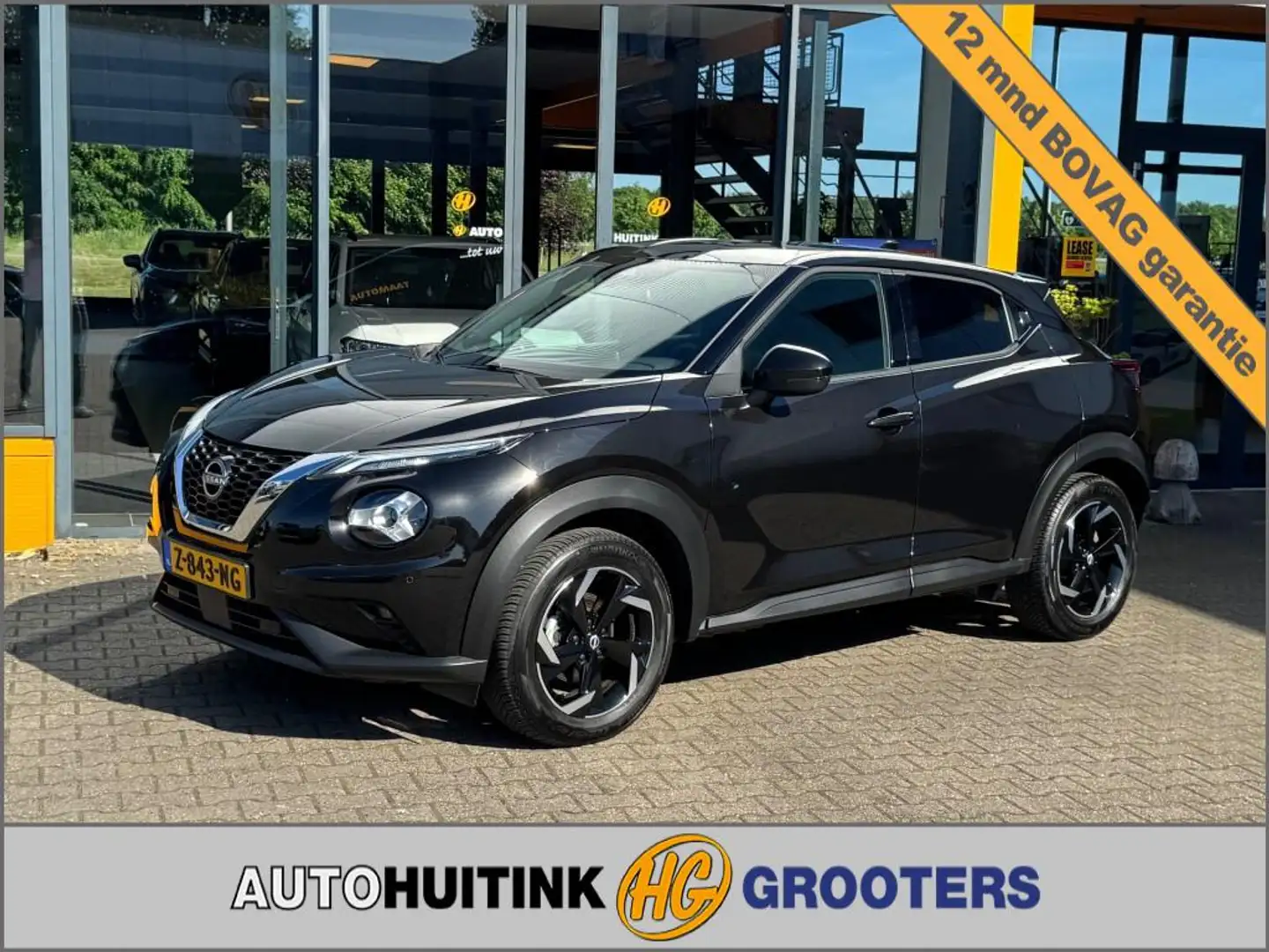Nissan Juke 1.0 DIG-T  N-Connecta - Navi - camera - stoelverwa Negro - 1
