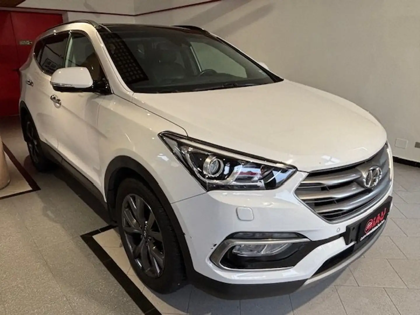 Hyundai SANTA FE 2.2 crdi Style 4wd auto Blanc - 2