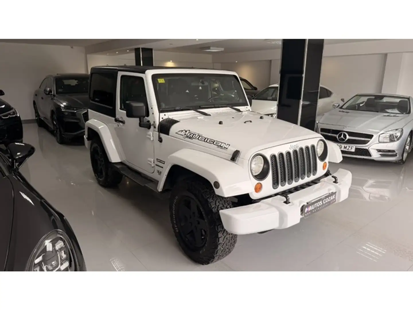Jeep Wrangler 3.8 V6 Rubicon AT Blanc - 1