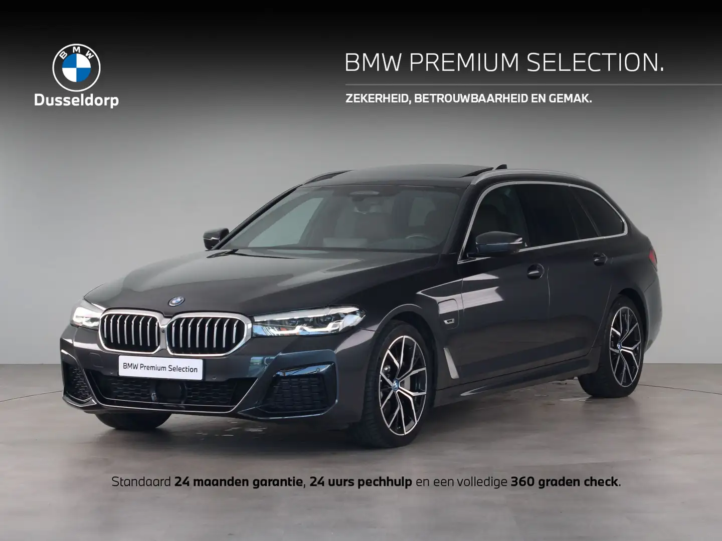 BMW 530 5 Serie Touring 530e Business Edition Plus Grijs - 1