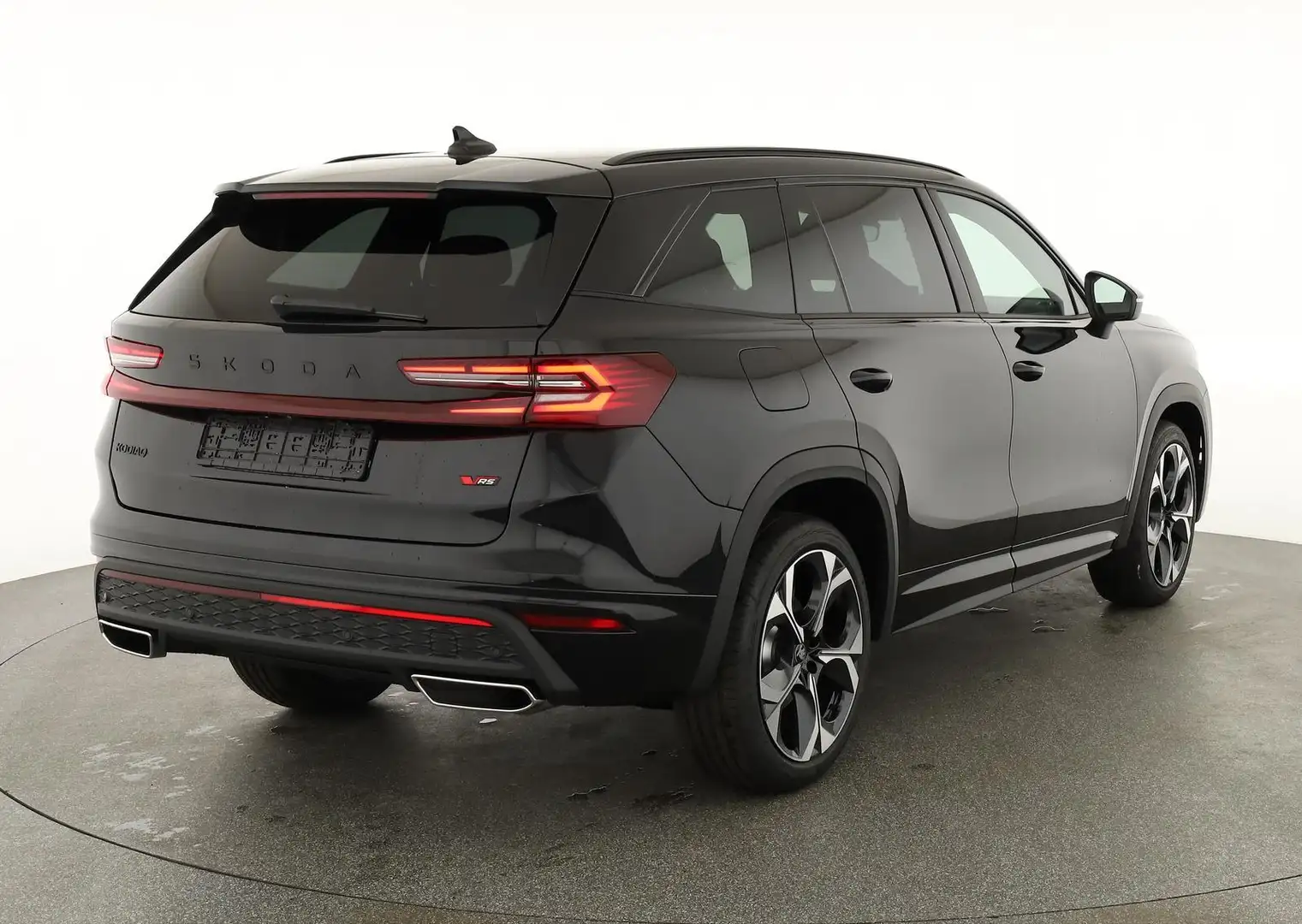 Skoda Kodiaq 2.0 TSI 195 kW 4x4 RS DSG RS, AHK, Navi, Matrix... Schwarz - 1