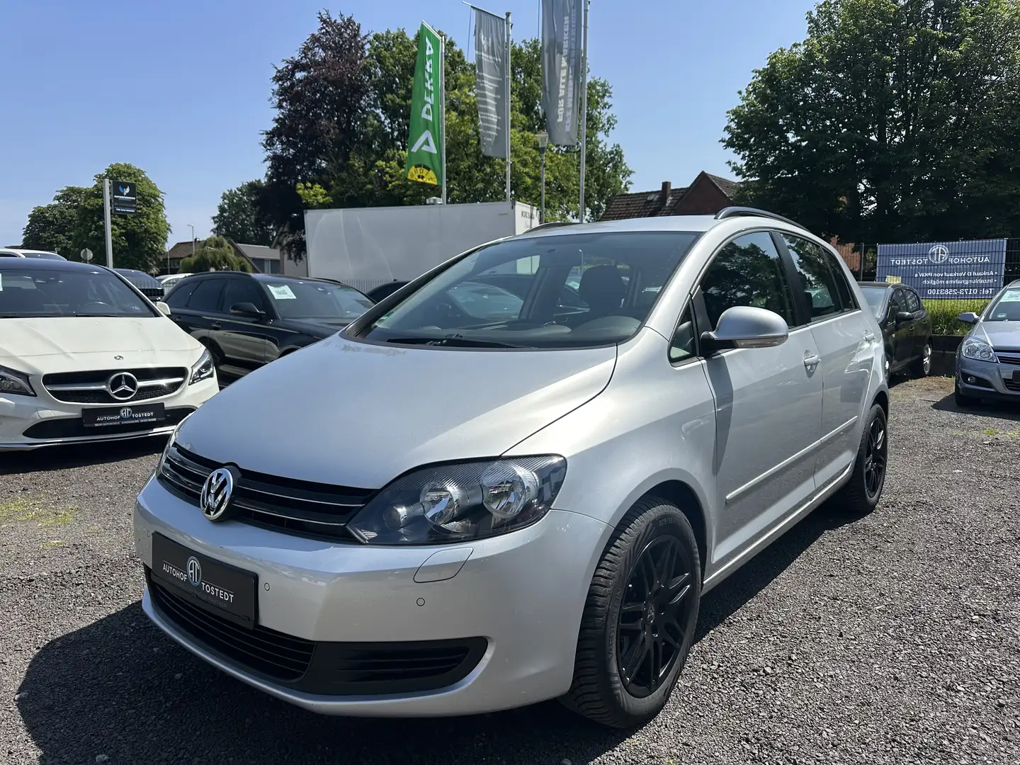 Volkswagen Golf Plus 1.4 TSI*PDC+AHK*85Tkm+TÜV 07.2026*S-Heft Silber - 1