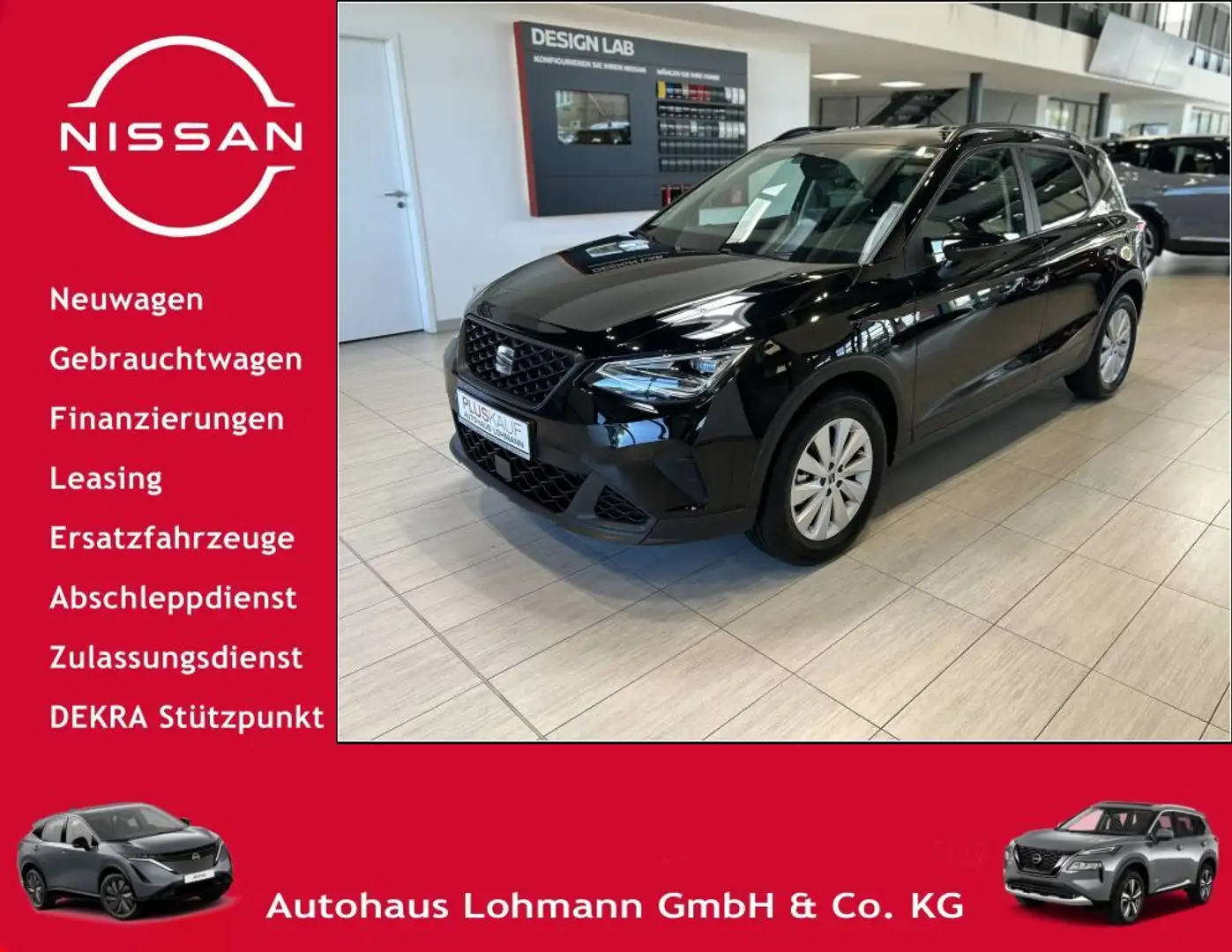 SEAT Arona 1.0 TSI OPF DSG Style LED Navigation Schwarz - 1