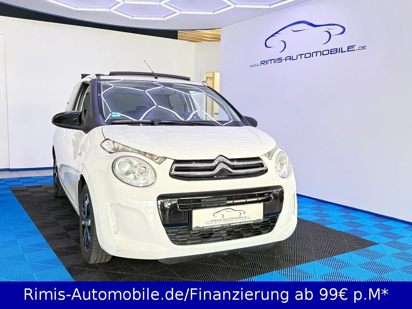 Citroen C1 Airscape Shine Faltdach Touch Display R.Kam. Weiß - 2