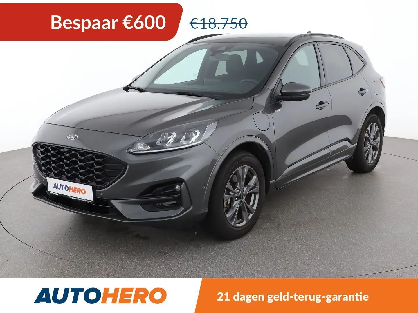 Ford Kuga 2.5 Plug-in Hybrid ST-Line Grijs - 1