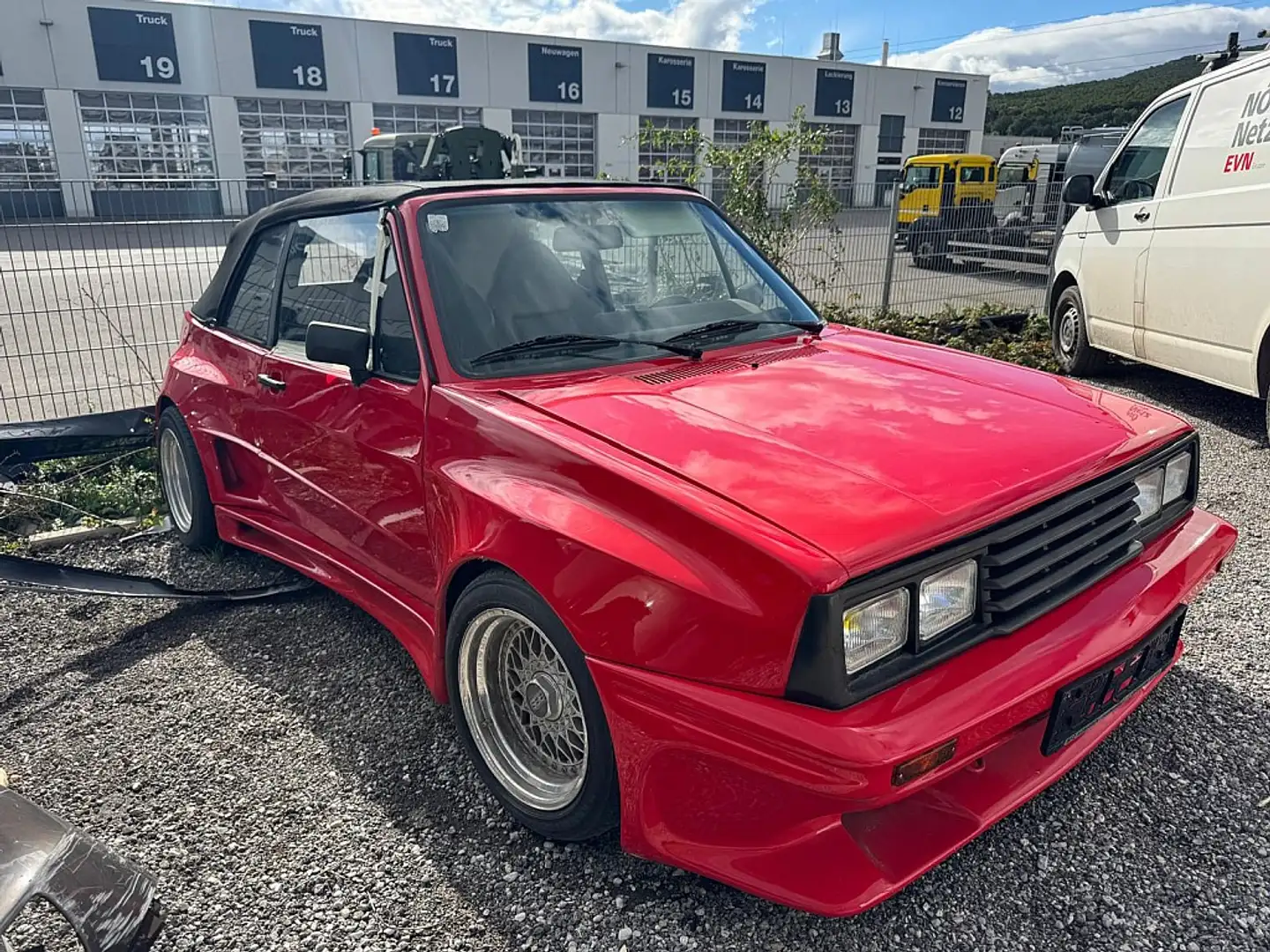 Volkswagen Golf GTI Cabrio elektrisches Verdeck Rouge - 2