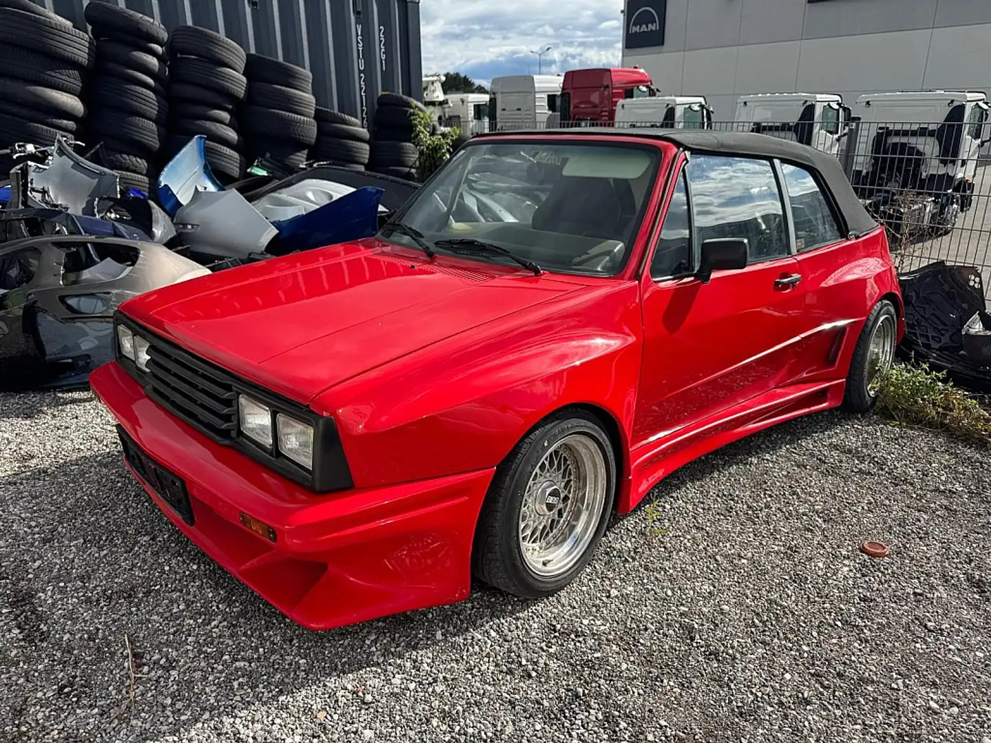 Volkswagen Golf GTI Cabrio elektrisches Verdeck Rouge - 1