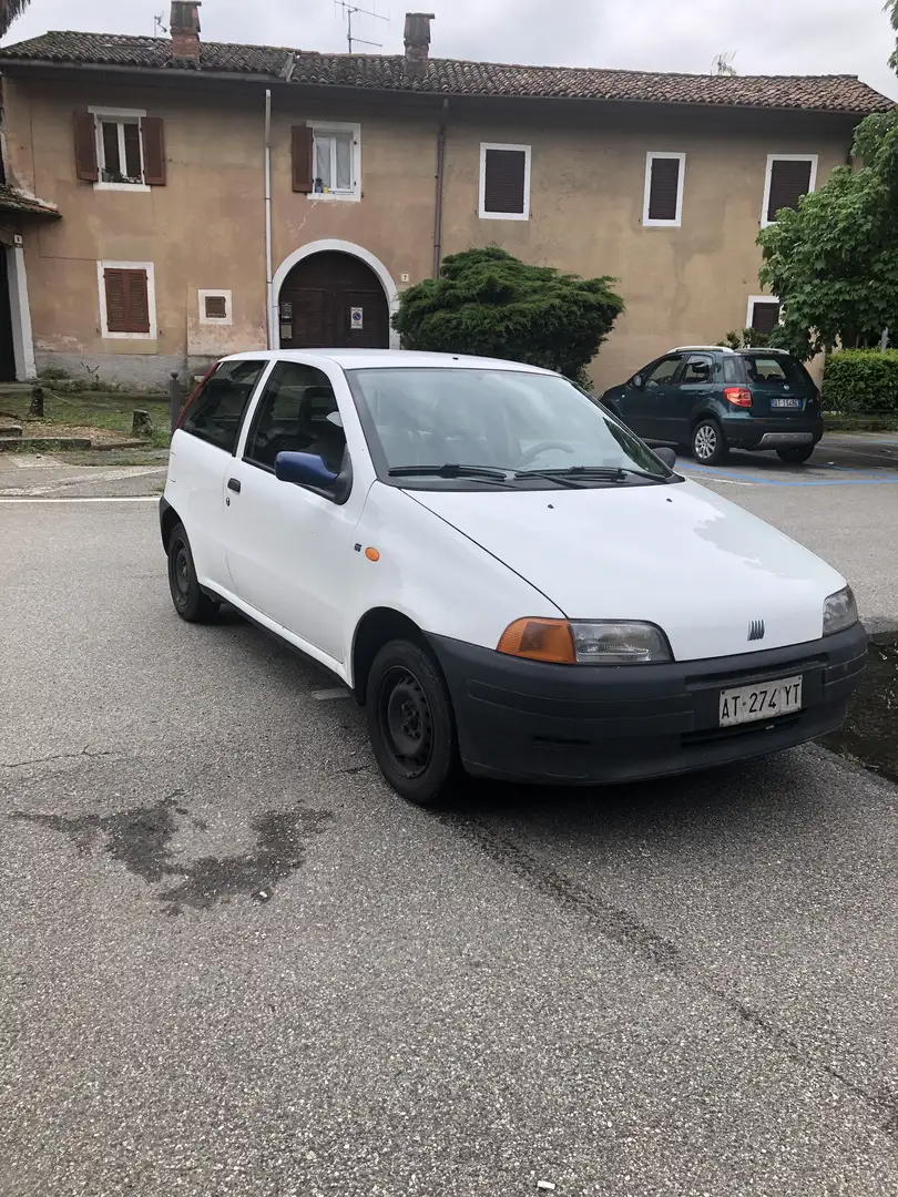 Fiat Punto GANCIO TRAINO, Unico proprietario Bianco - 1