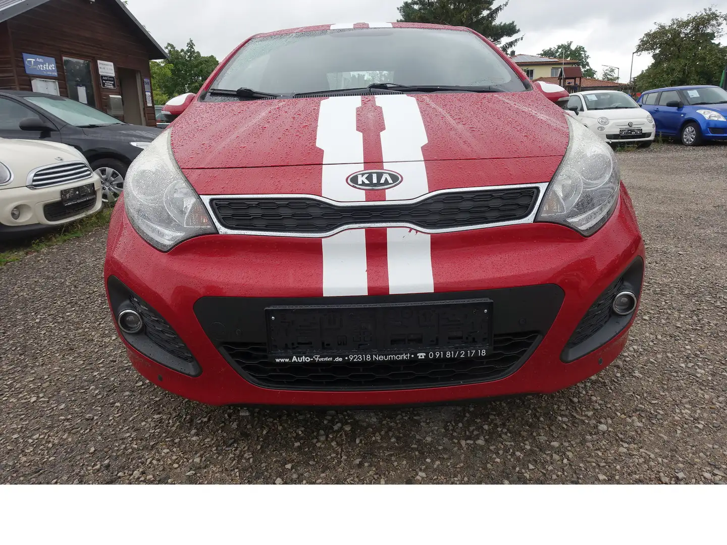 Kia Rio Spirit 1,4 Lenkrad + Sitzh. Klimautom. PDC Rood - 2