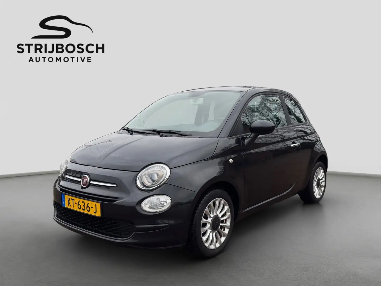 Fiat 500 0.9 TwinAir Turbo Popstar | Airco | Bluetooth | LM Zwart - 1