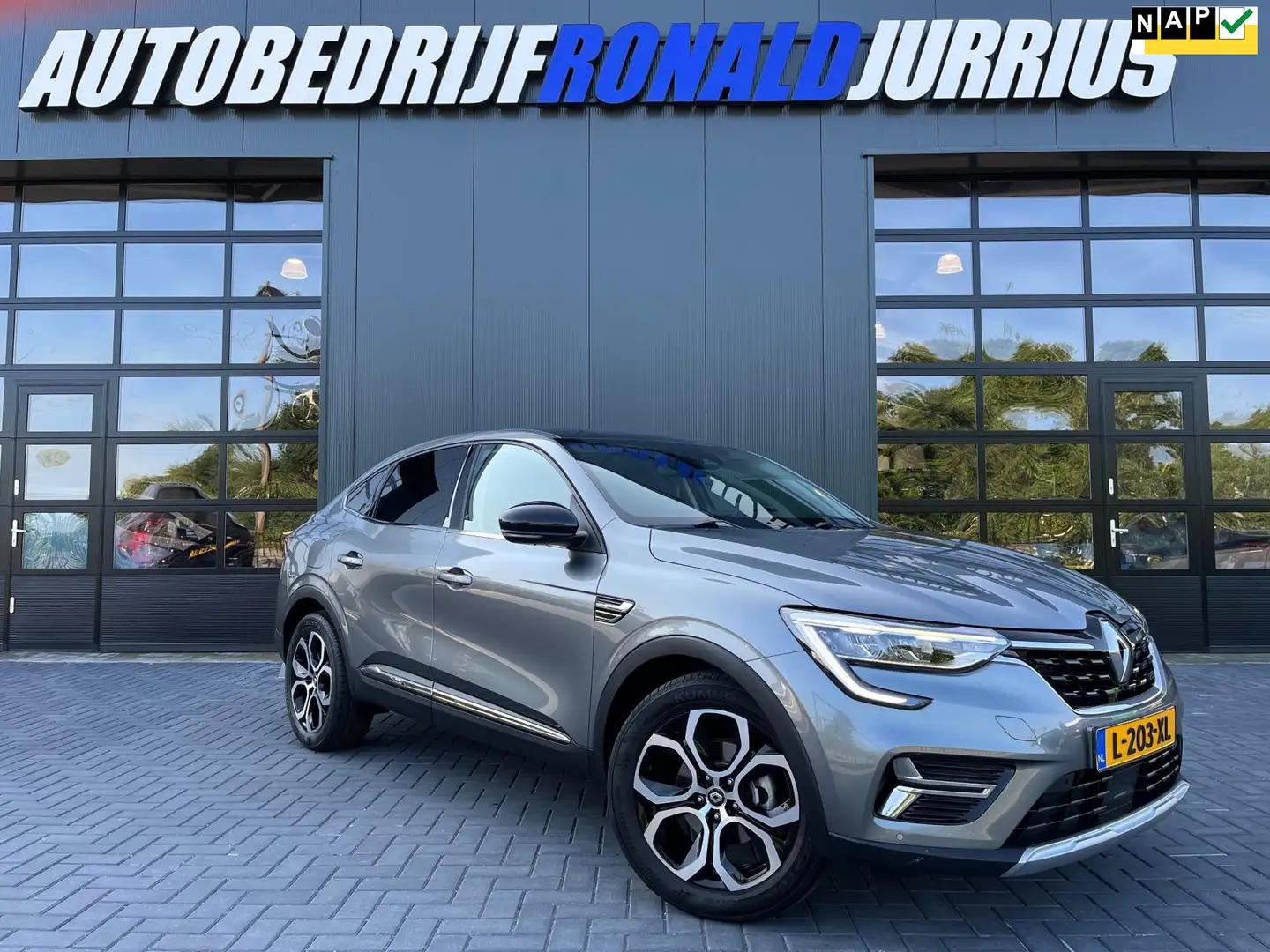 Renault Arkana 1.6 E-Tech Hybrid 145 Intens NL.Auto/Automaat/Came Grijs - 1
