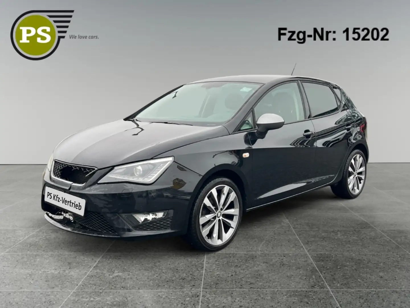 SEAT Ibiza FR Navi Leder Bi-Xenon Dyn. Kurvenlicht Mehrzonenk Zwart - 1