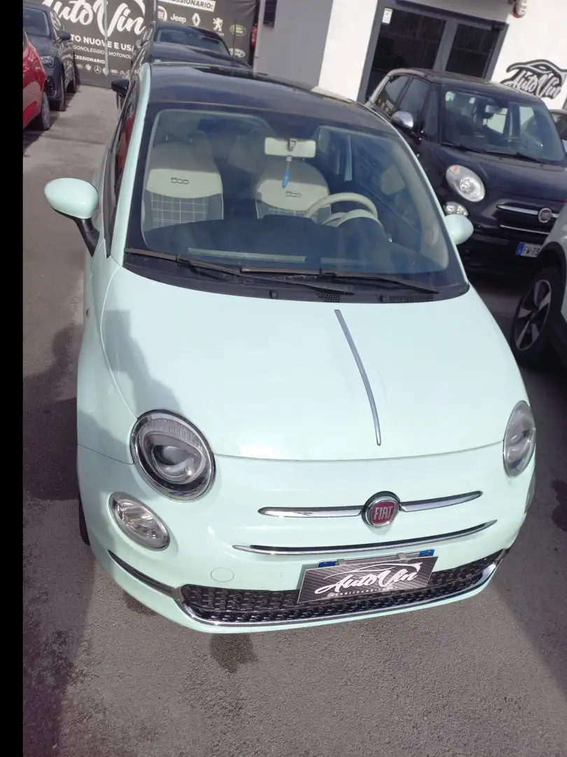Fiat 500 1.2 Lounge s Verde - 2