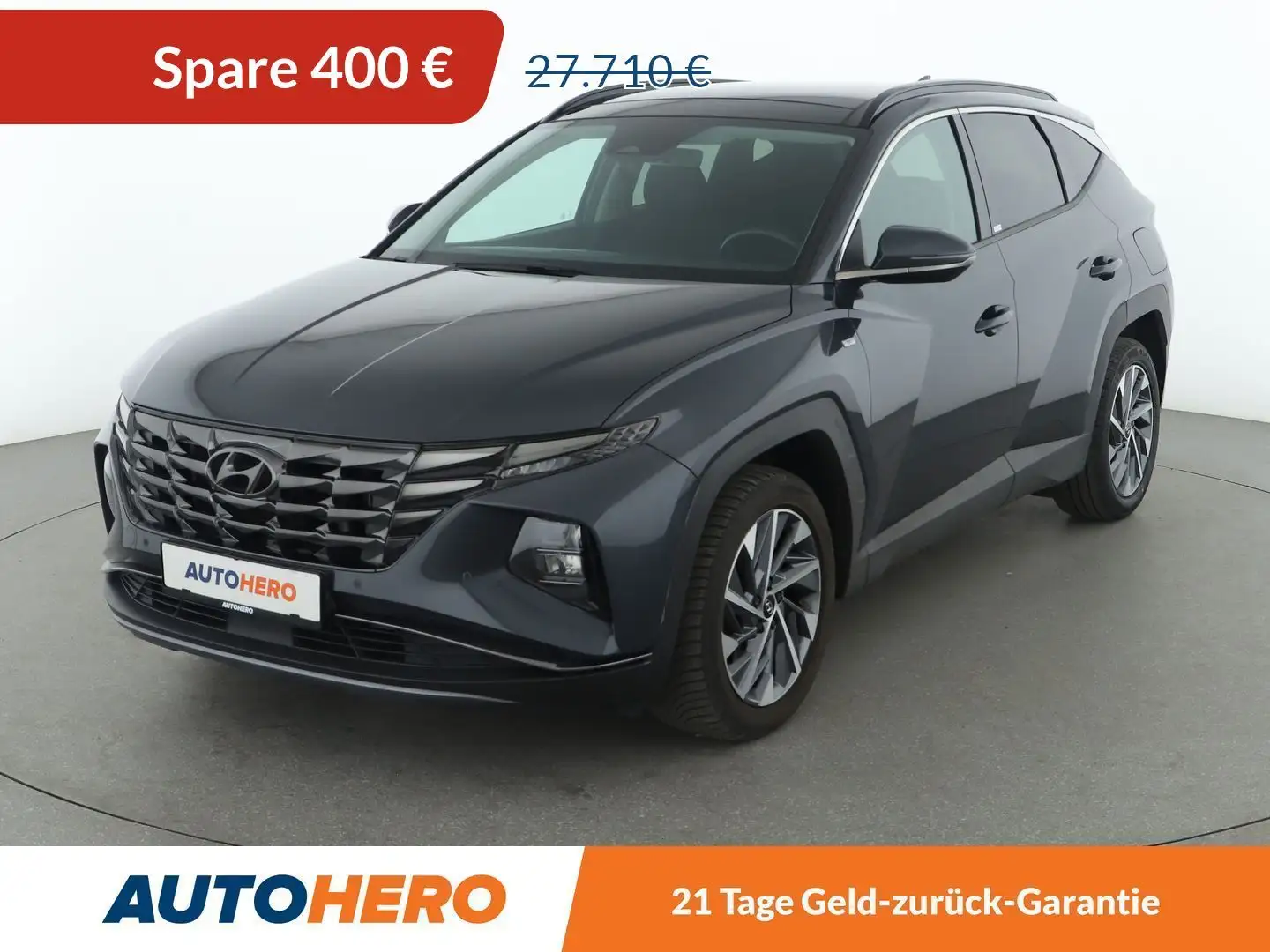 Hyundai TUCSON 1.6 T-GDI Mild-Hybrid Trend 4WD Aut.*NAVI*LED*CAM* Grau - 1