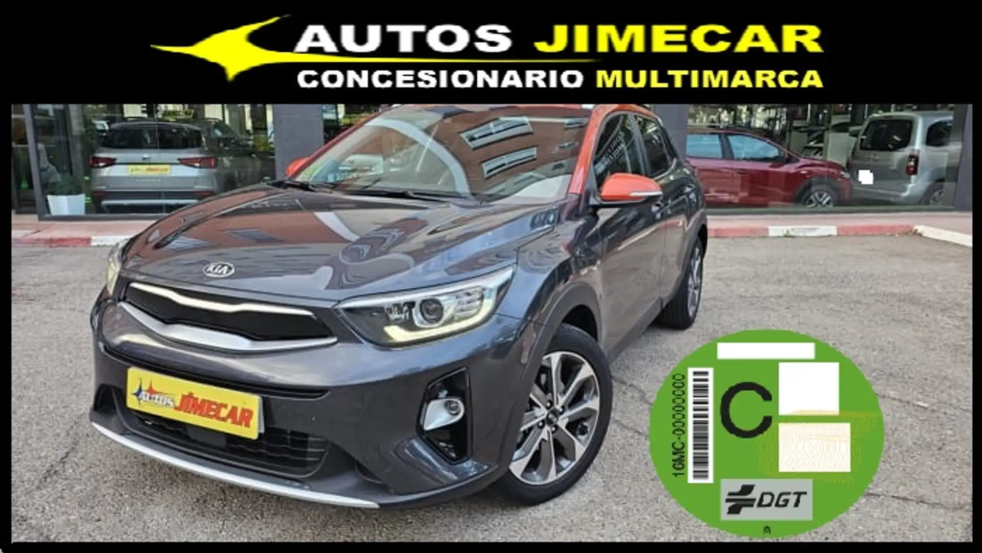 Kia Stonic 1.0 T-GDi Eco-Dynamic Tech 100 Gris - 1