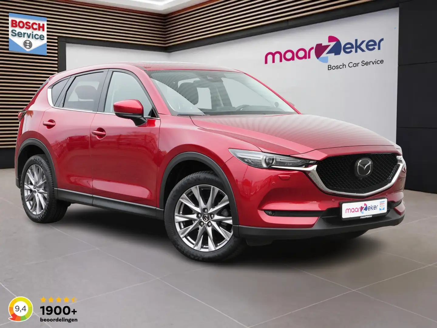 Mazda CX-5 2.5 SkyActiv-G 194 GT-M 4WD ✅Schuifdak✅Trekhaak✅Me Rood - 1