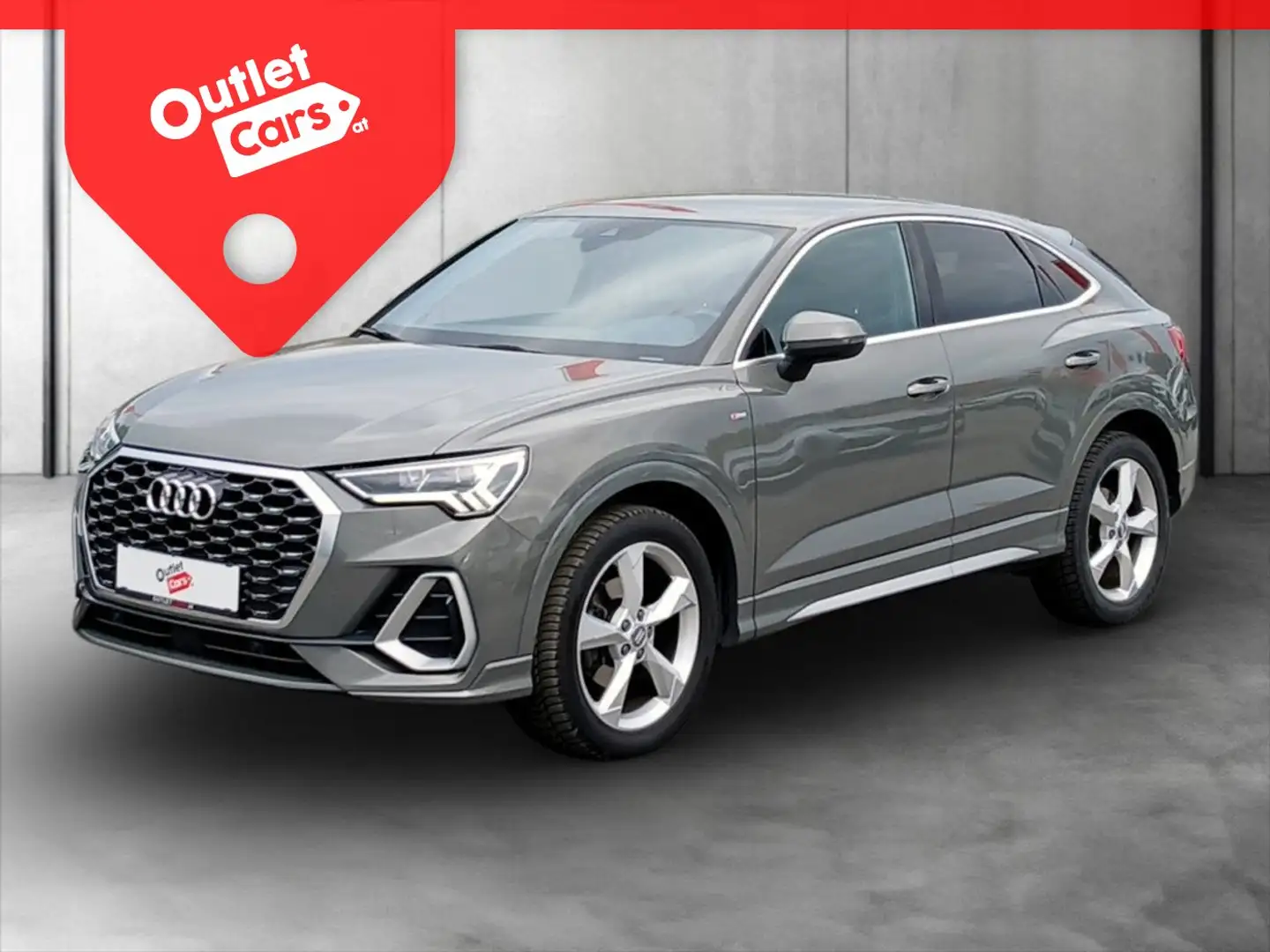 Audi Q3 SB 35 TFSI S-Line ASSIST+LED+LEDER+NAVI+RFK Grau - 1