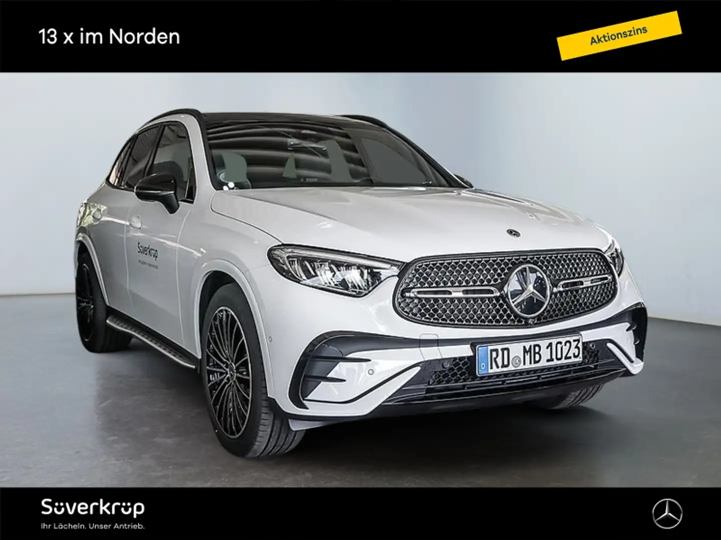 Mercedes-Benz GLC 200 d 4M AMG NIGHT MEMO 360 AHK DISTR KAMERA Blanc - 1