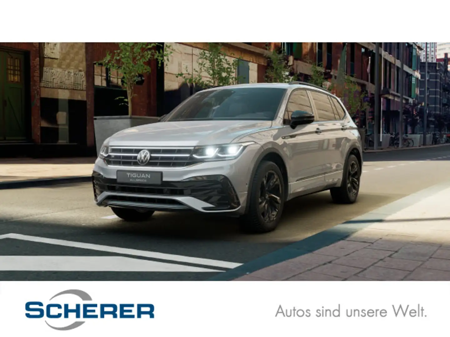 Volkswagen Tiguan Allspace 2.0 TDI 4Mot. DSG R-Line 7-Sitz. Silber - 1