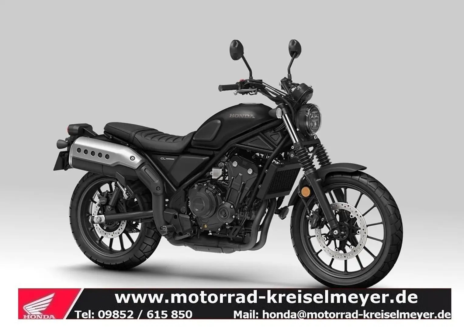 Honda CL 500 1x sofort verfügbar mit 549,-€ Preisvorteil! Noir - 1