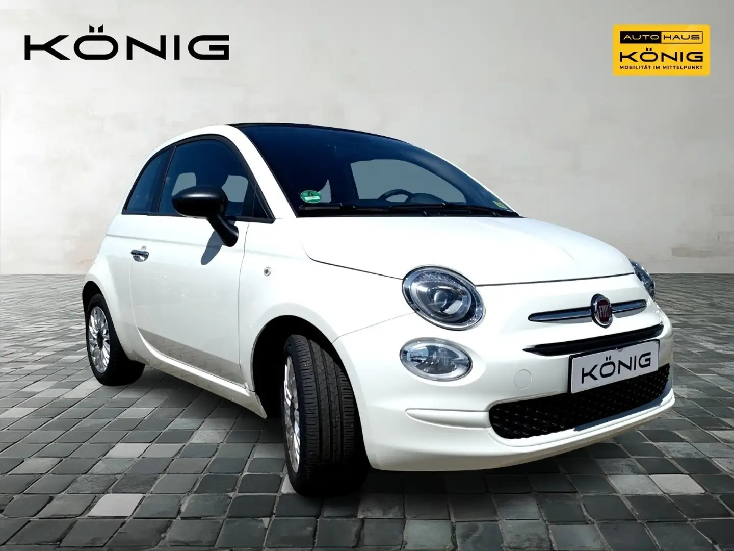 Fiat 500C Cabrio MY23 1.0 Klima & Sound Weiß - 2