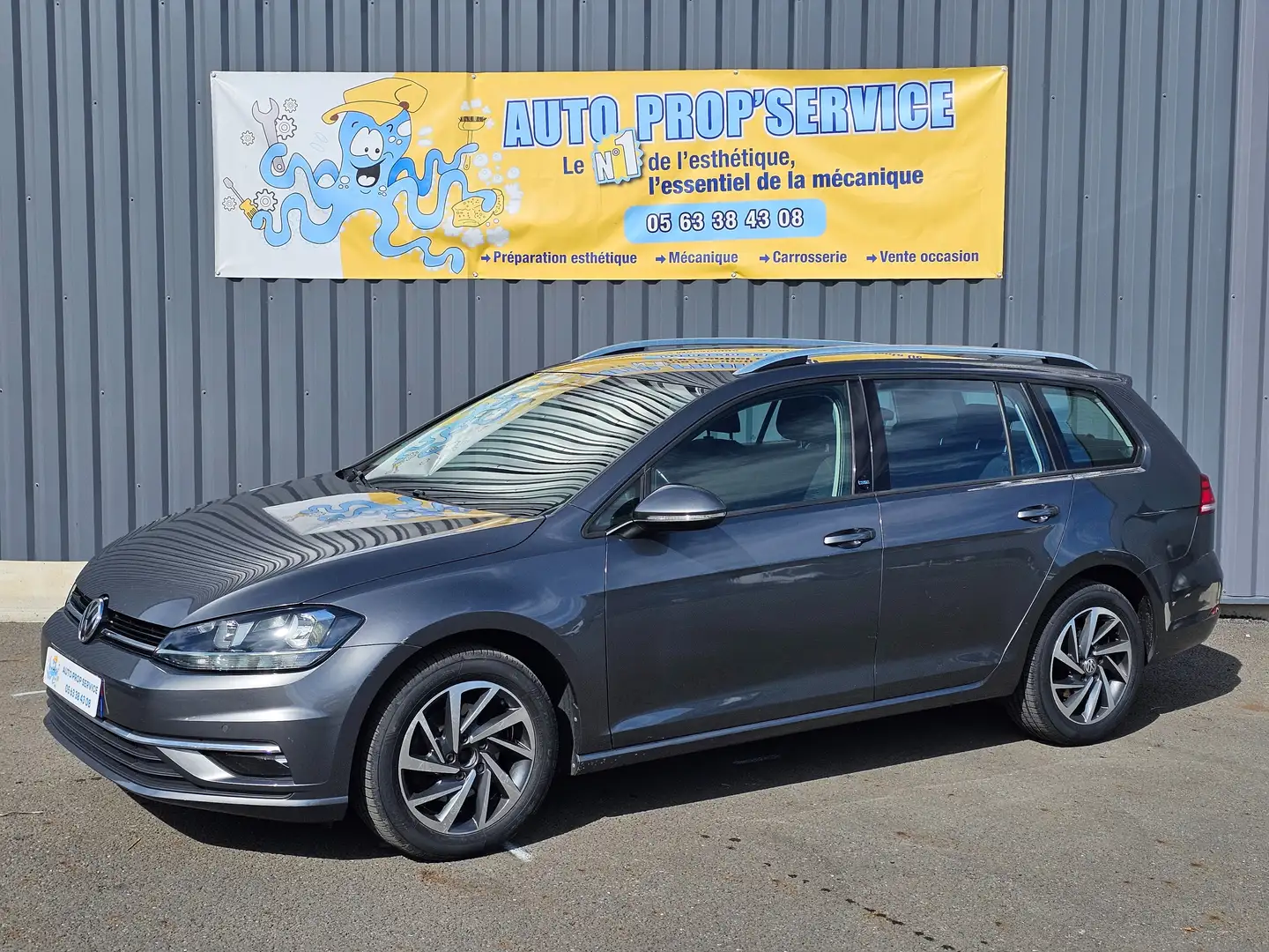 Volkswagen Golf Variant Golf SW 1.6 TDI 115 BlueMotion Technology Sound Gris - 1