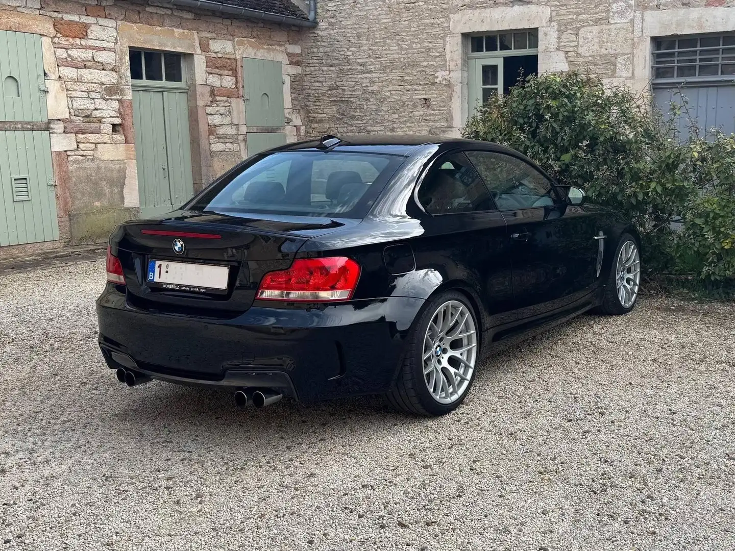 BMW 1er M Coupé 3.0i Schwarz - 1