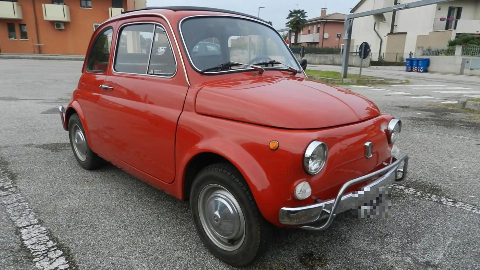 Fiat 500L 110 F BERLINA anno 1970 iscritta ASI Rouge - 2
