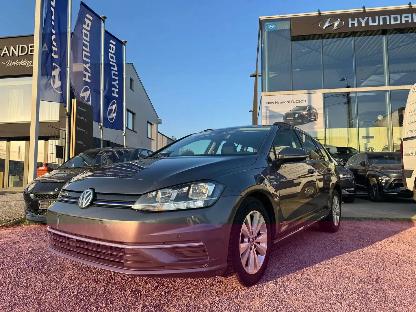 Volkswagen Golf 1.4 TGI BM Highline CNG Grau - 1