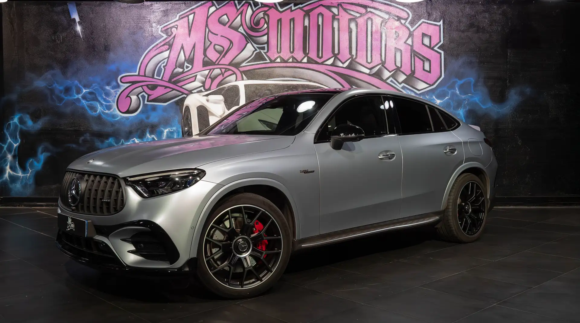 Mercedes-Benz GLC 63 AMG GLC Coupé 63 S AMG 9G-MCT e-perf Gris - 1