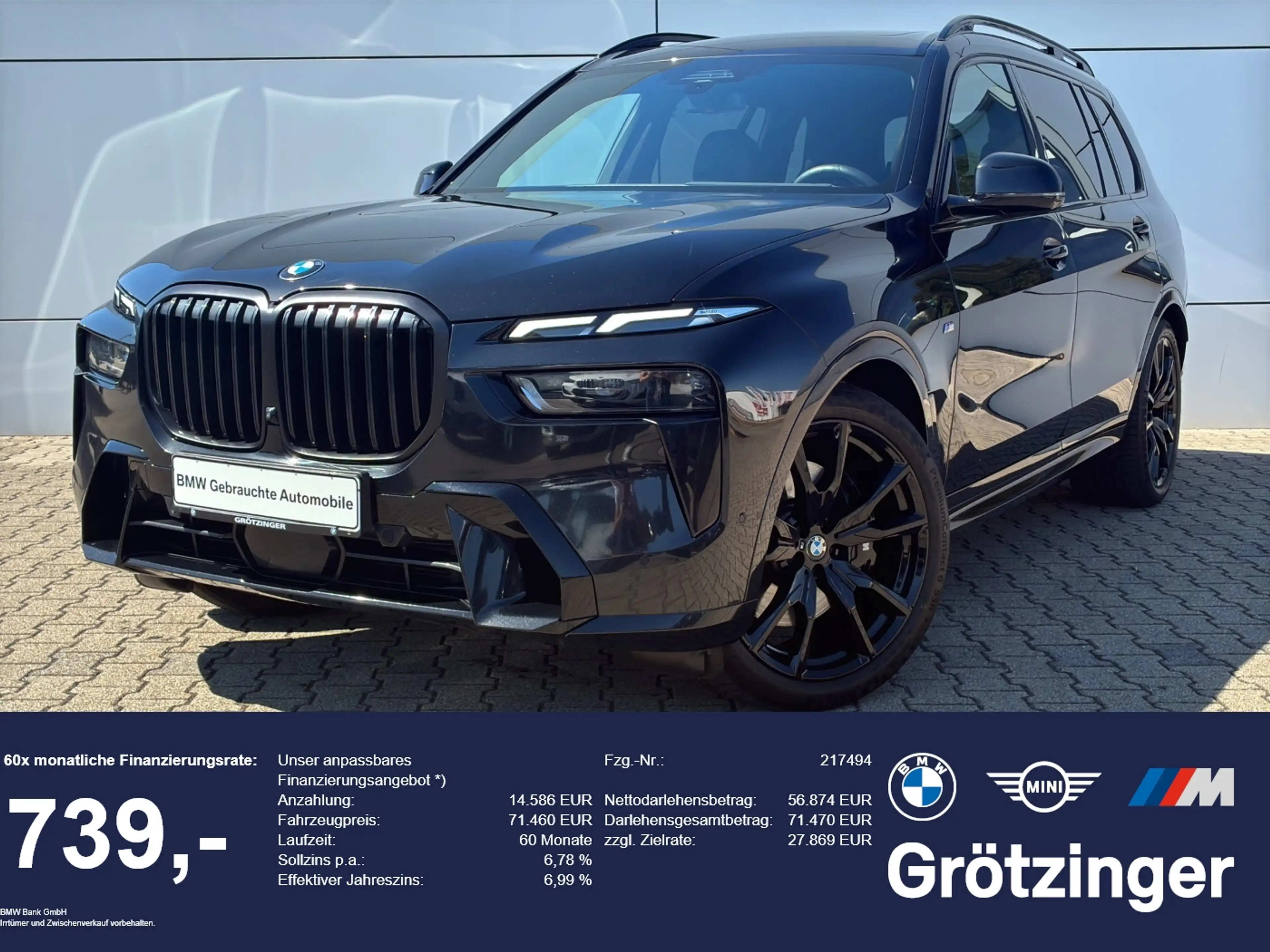 BMW X7 xDrive40d M Sportpaket