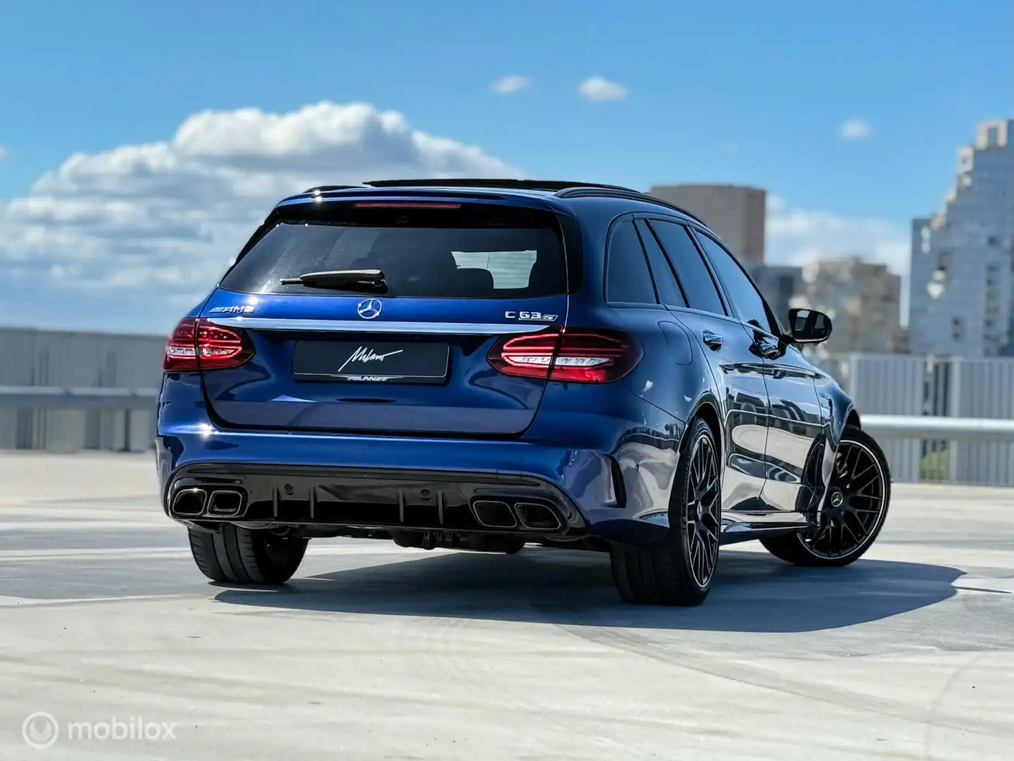 Mercedes-Benz C 63 AMG Estate S |Pano |Memory | Burmester Blauw - 2