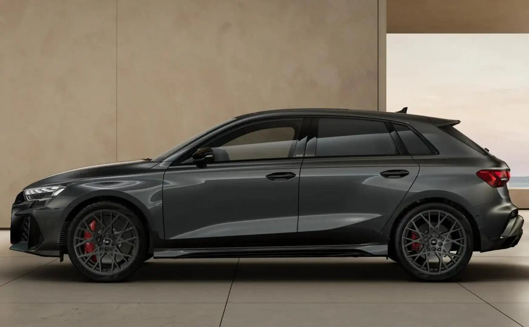 Audi RS3 RS 3 TFSI Sportback Pano Leder Matrix Nav 19Z 2... Gri - 2