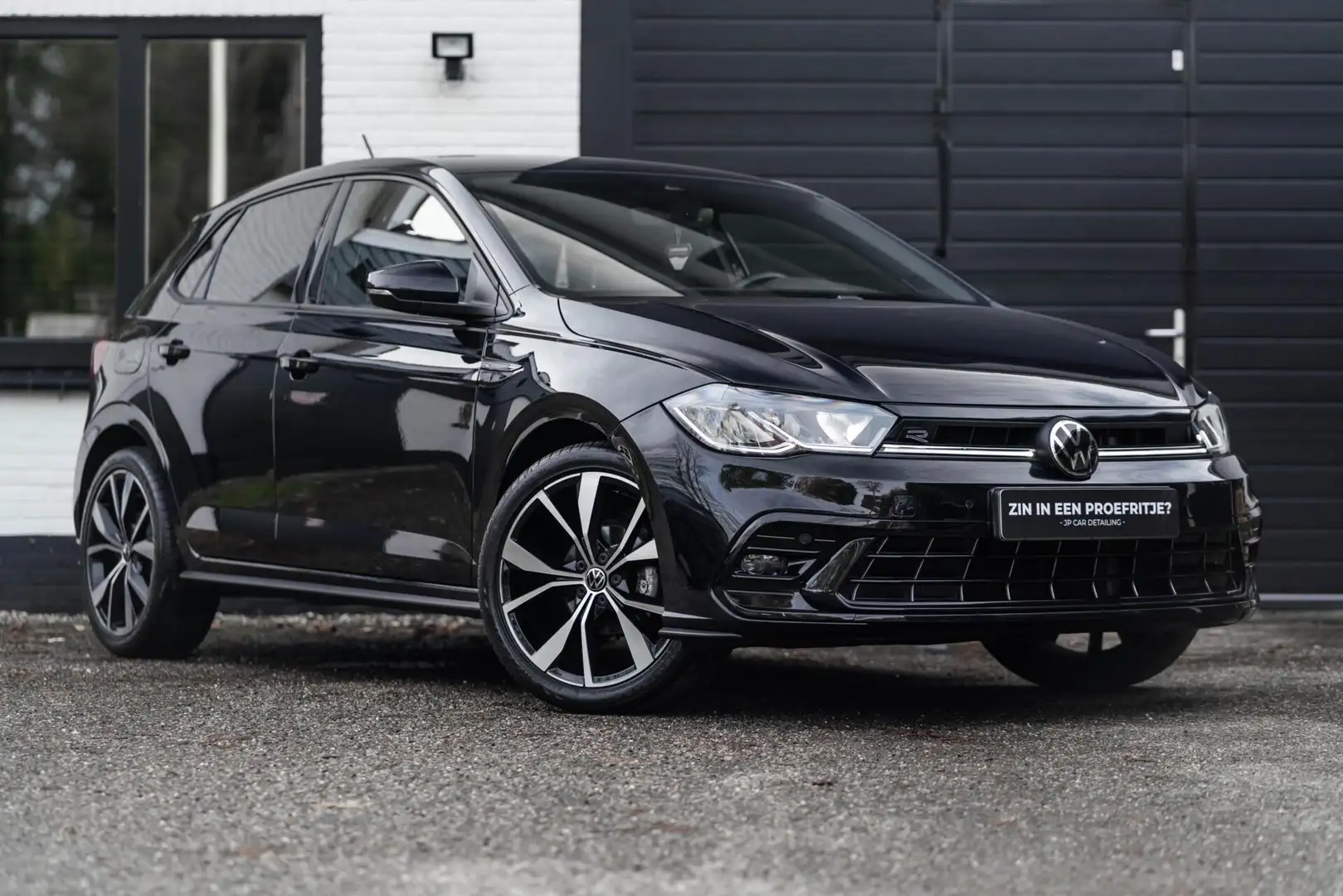 Volkswagen Polo 1.0 TSI R-Line 95| Digi Cockpit | LED | Navi Zwart - 2