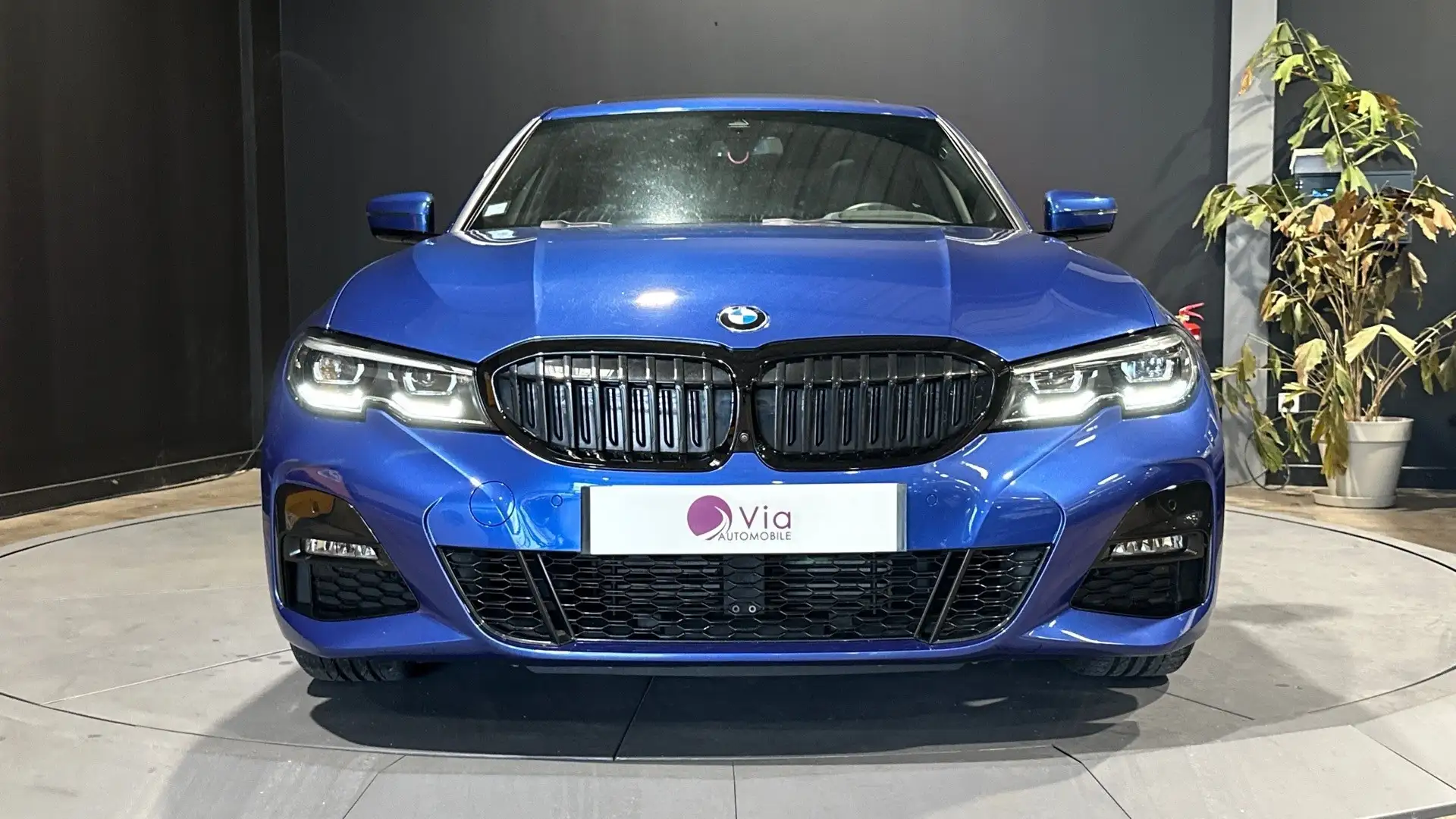 BMW 320 320D 190 PACK M Blau - 2