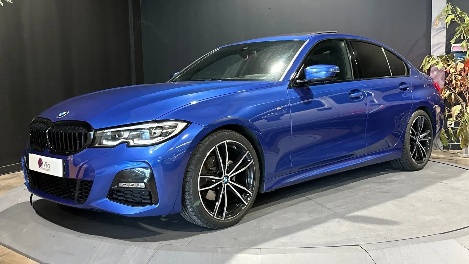 BMW 320 320D 190 PACK M Blau - 1