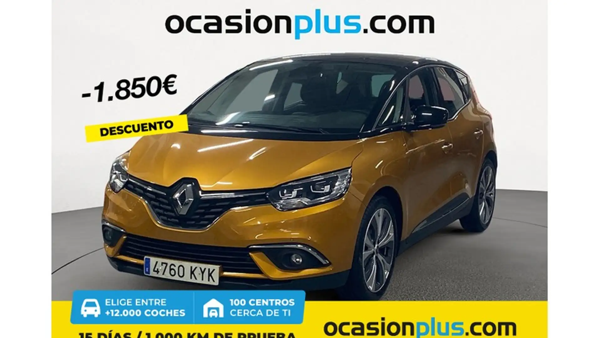 Renault Scenic E-Tech Evolution Autonomía Confort 125kW Naranja - 1