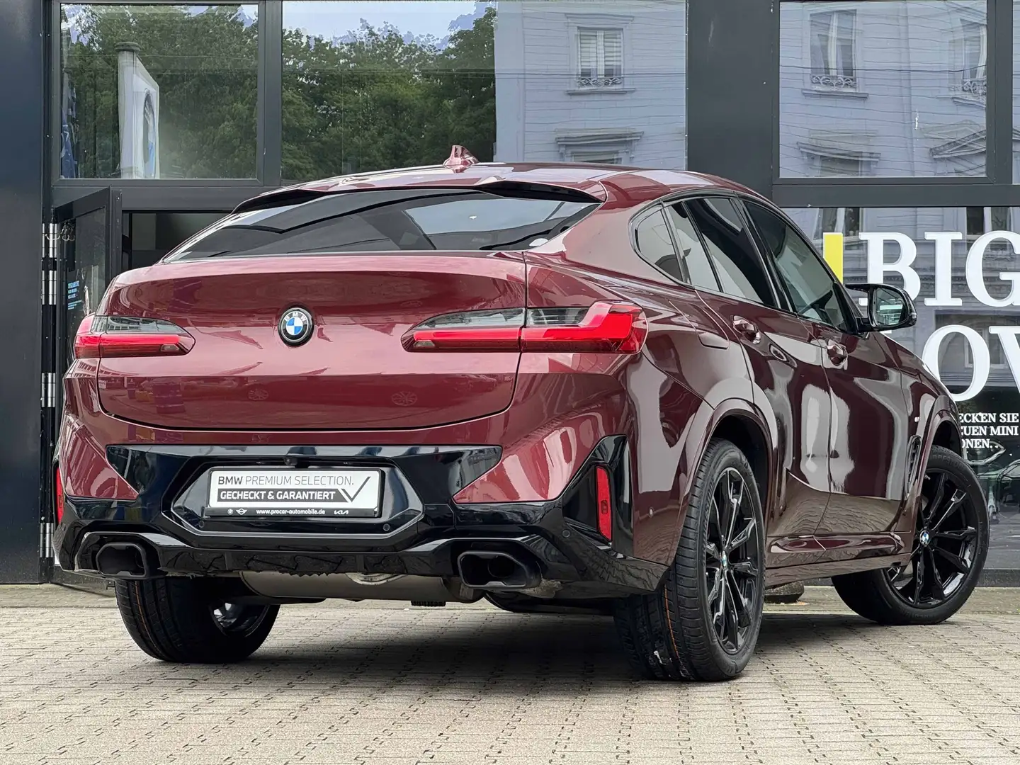 BMW X4 M 40d Laser DA PA+ HuD HiFi AHK 20"LM Rojo - 2