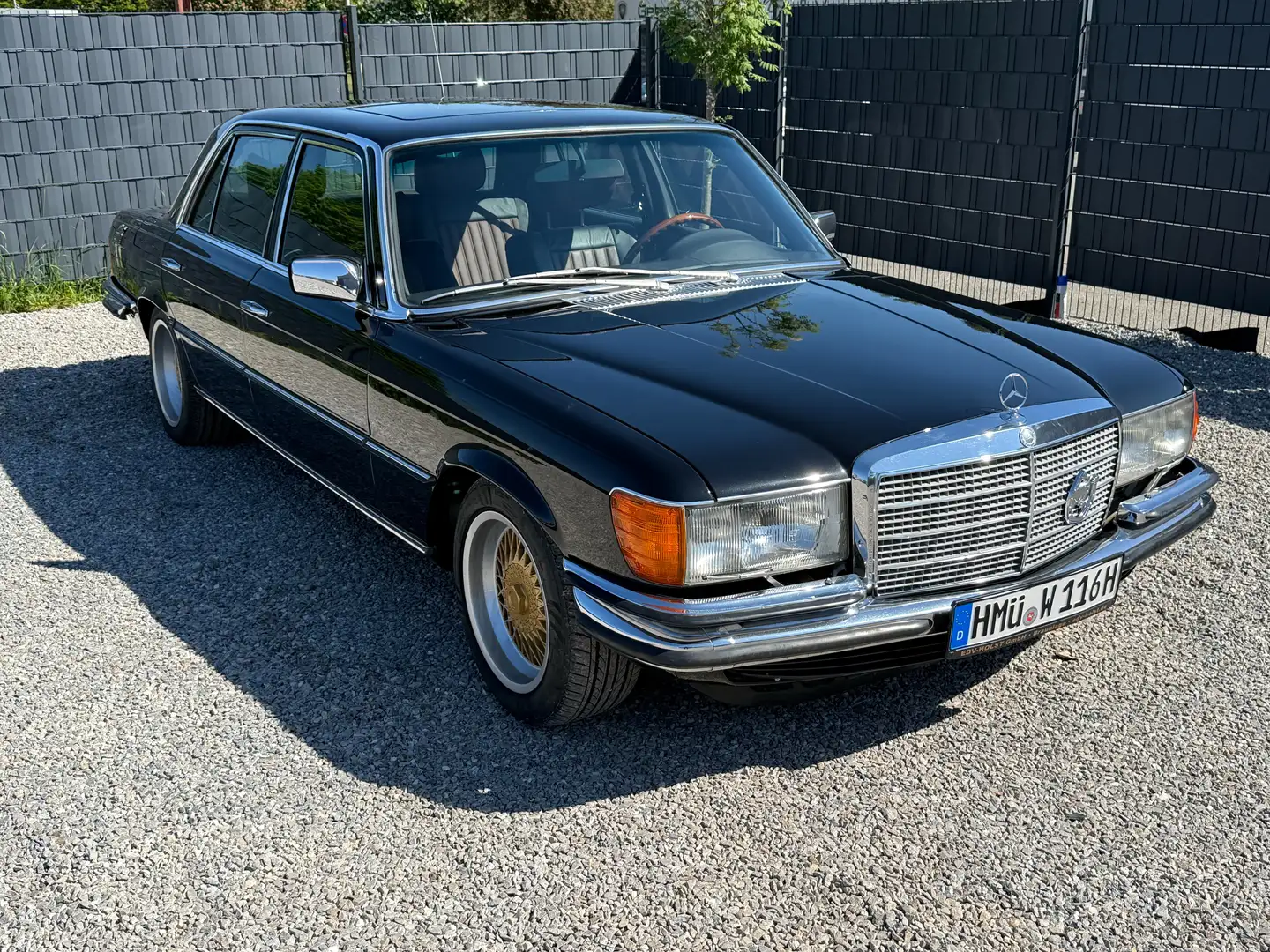Mercedes-Benz 450 450 SEL 6.9 W116 H Zulassung Traum Zustand Negru - 2