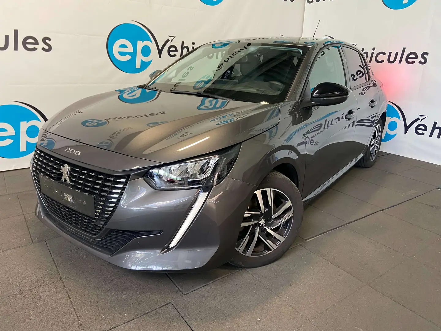 Peugeot 208 208 PureTech 100 Allure Pack Gris - 1