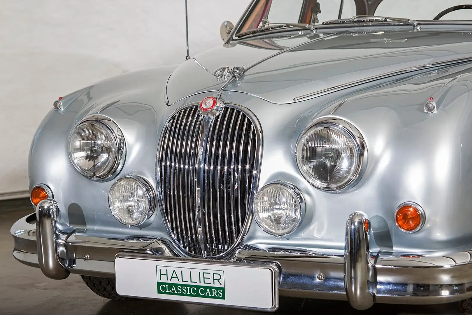 Jaguar MK II Vollrestauration, Peter Lindner Lieferung Srebrny - 2