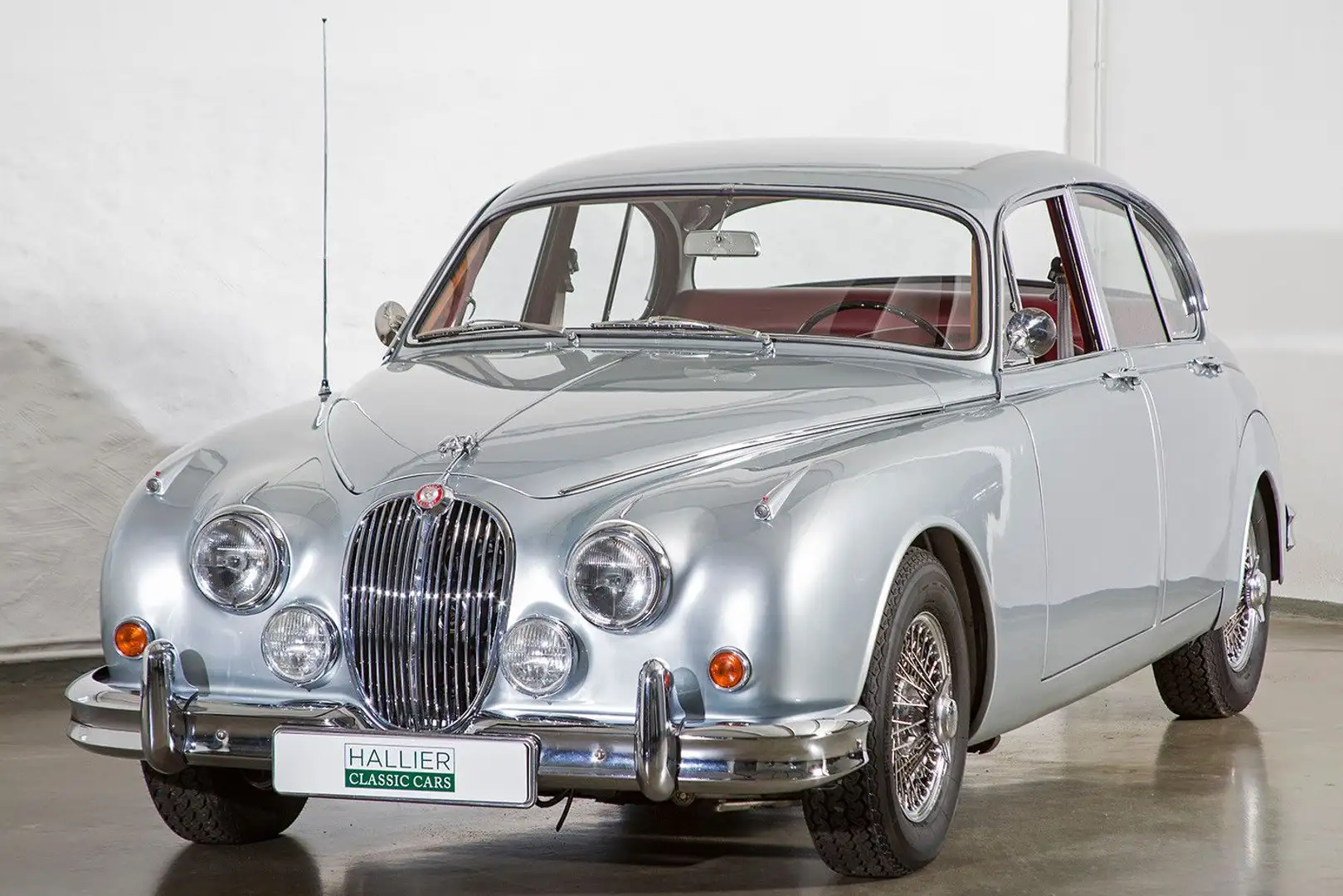 Jaguar MK II Vollrestauration, Peter Lindner Lieferung Srebrny - 1